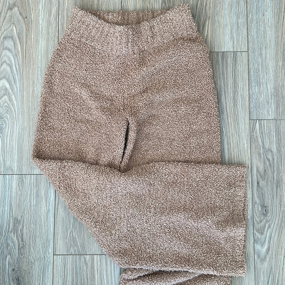 skims cozy flare pants